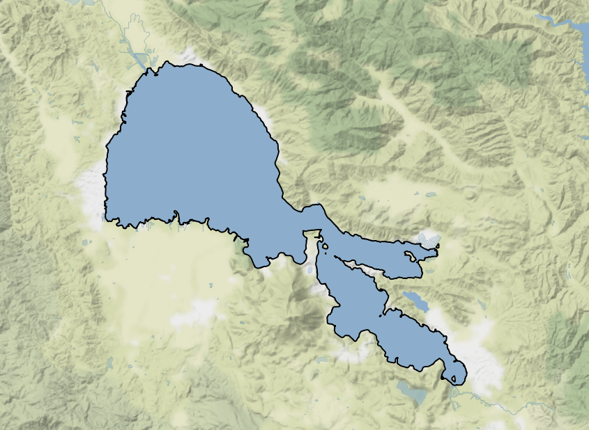 Map of Clear Lake