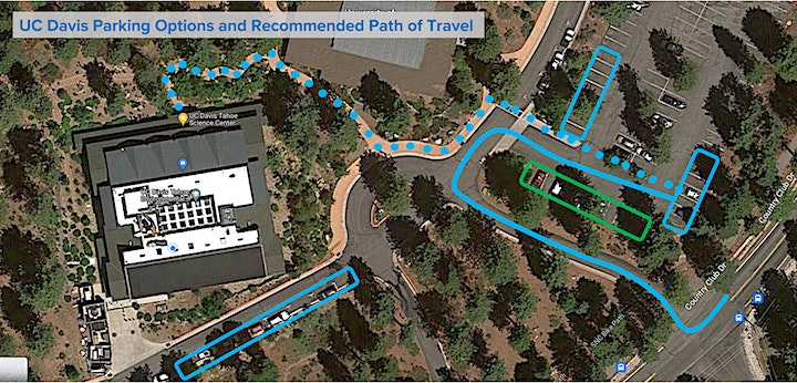 Parking map for UCD on UNRLT