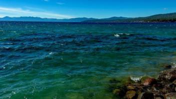Algae can be seen in Lake Tahoe
