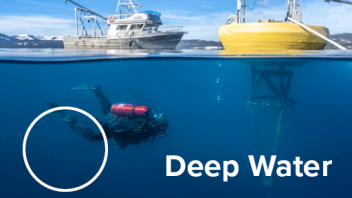 Deep Water with TERC research diver