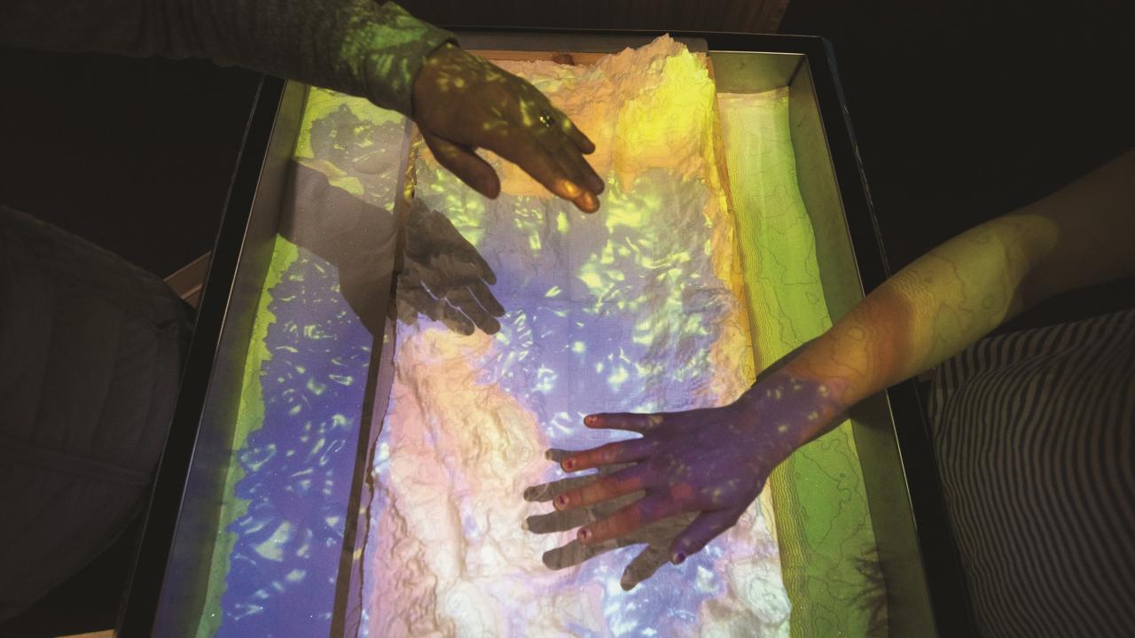 Sandbox in use