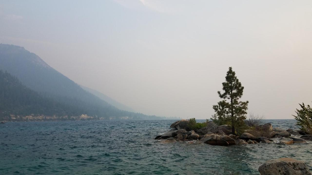 A view of Lake Tahoe