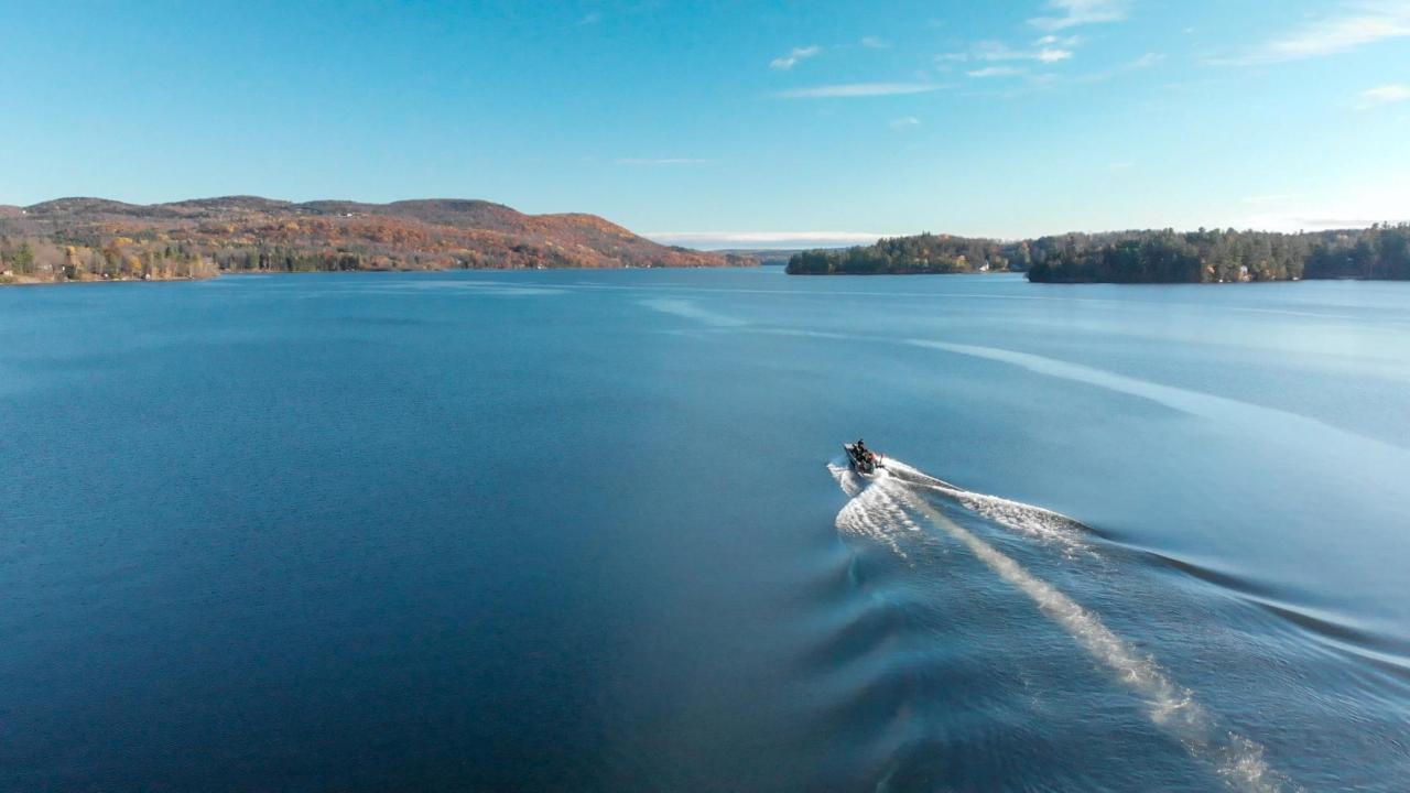 Research Vessel on Lake Massawippi