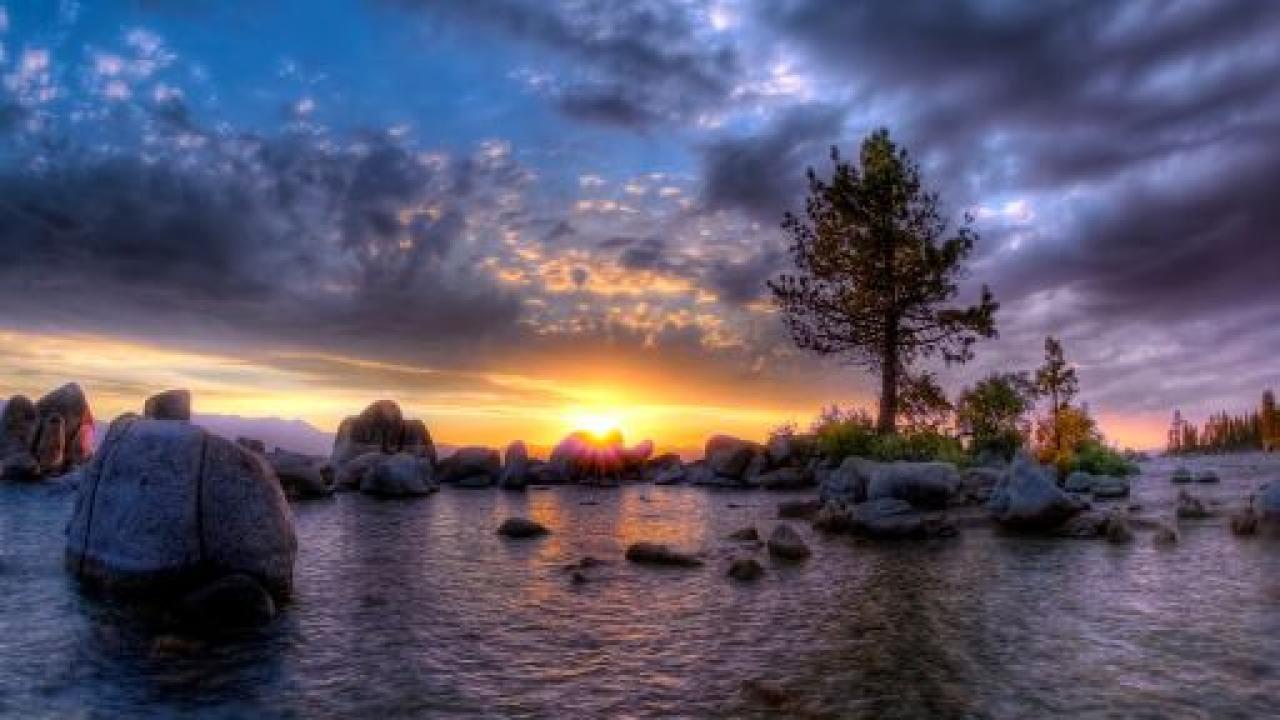 Sunset at Lake Tahoe