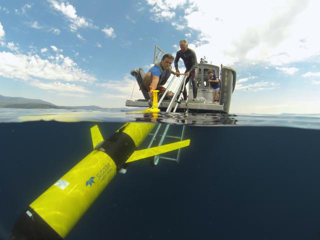 Glider Deployment at Lake Tahoe