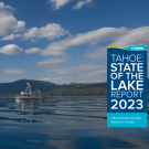 Front cover of the 2023 State of the Lake Report