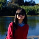 Diane Wang in front of beautiful water