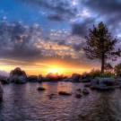 Sunset at Lake Tahoe