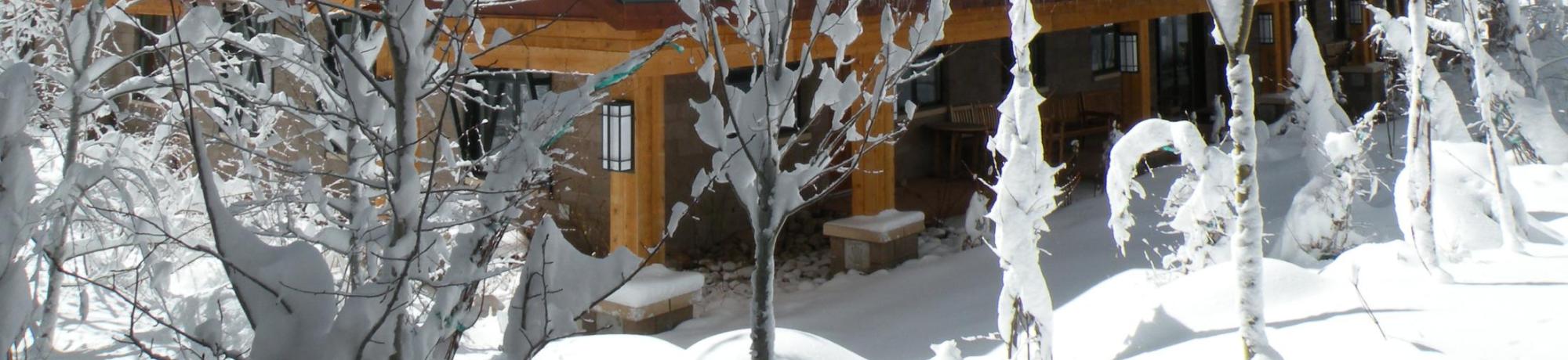 TCES building in winter