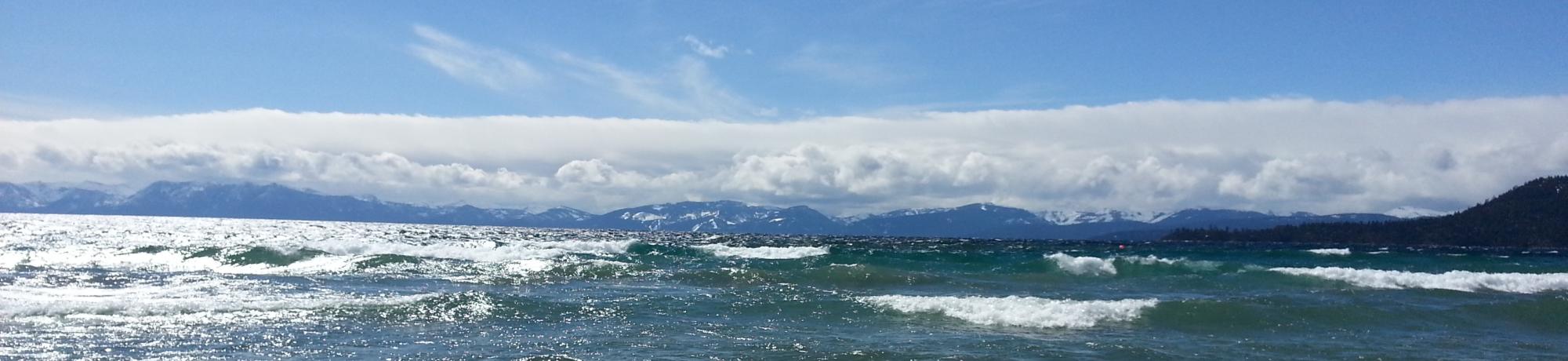 Rough waters on Tahoe