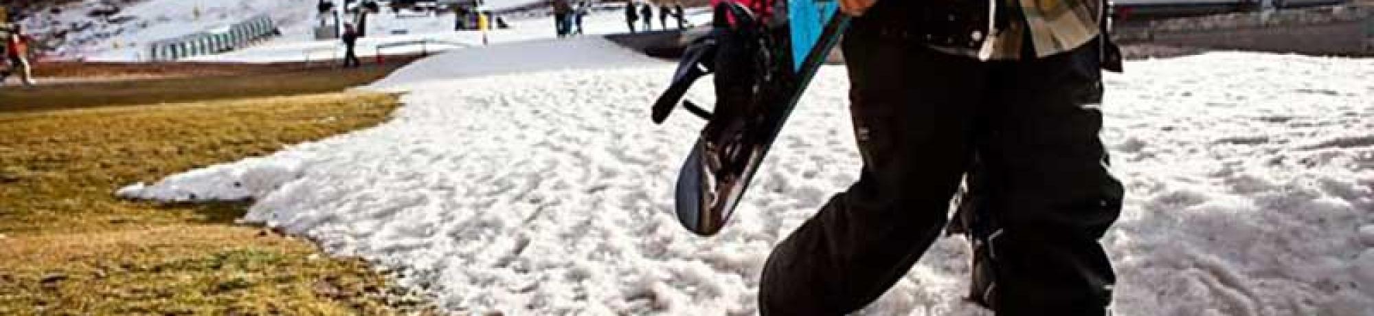 less snow
