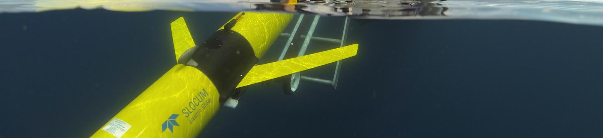 Glider deployment at Lake Tahoe